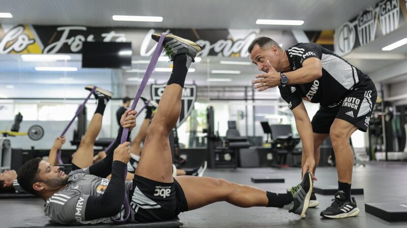 Atlético-MG faz reforma total em academia do CT e melhorias em vestiário