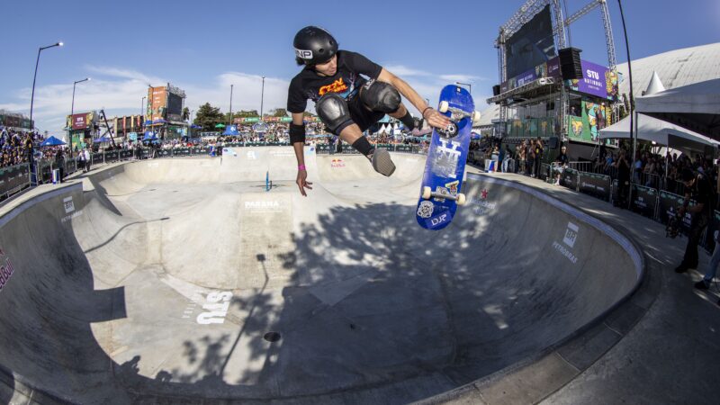 Skatista Rafael Tomé vibra com resultados em 2025 e mira vaga no Pré-Olímpico de 2027