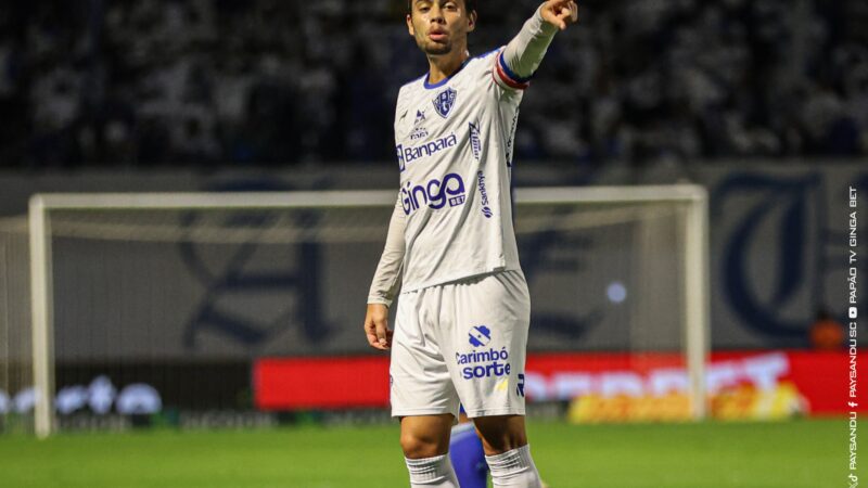 Náutico anuncia a contratação do volante Leandro Vilela, ex-Paysandu