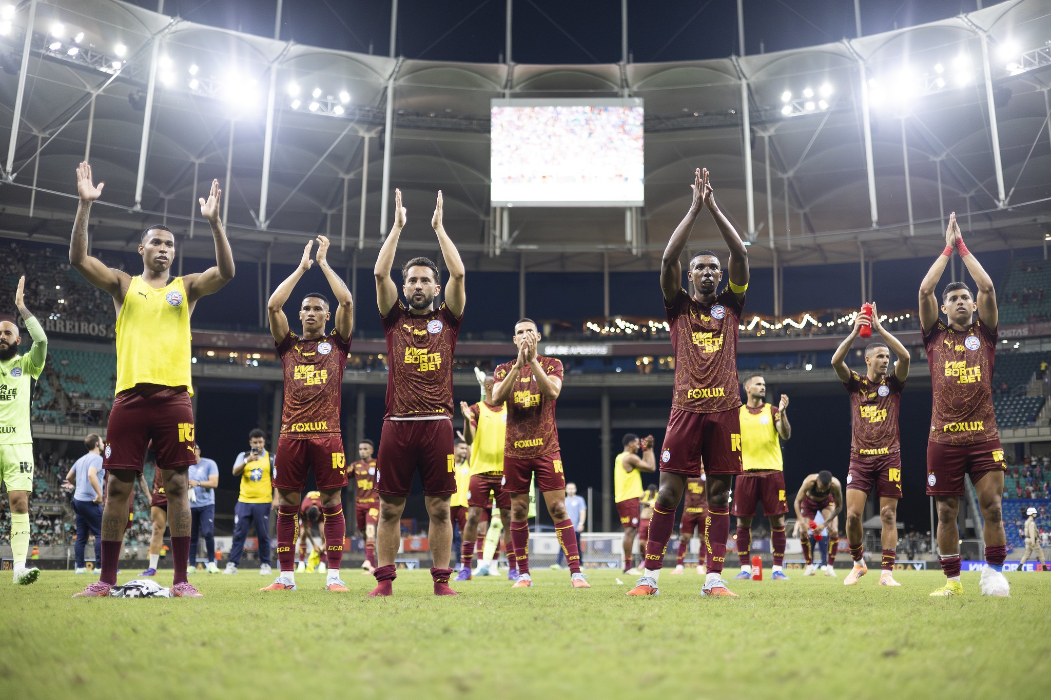Bahia amplia folga na liderança em participações do Nordeste na Série A; Vitória toma 2º lugar do Sport