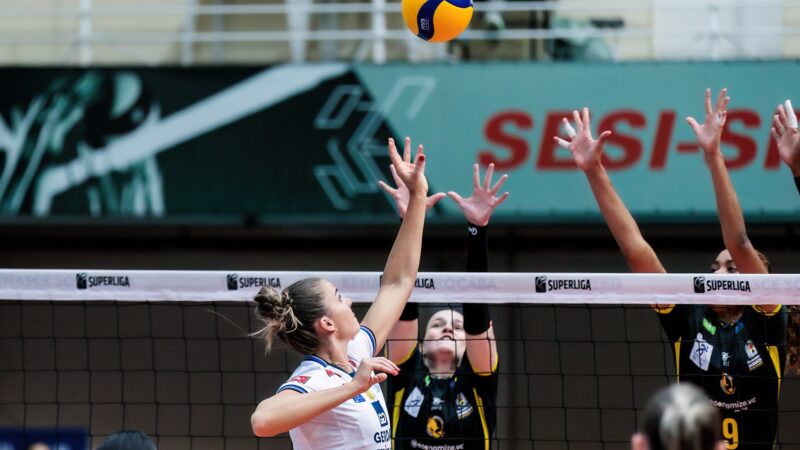 Minas confirma favoritismo e vence Renasce Sorocaba por 3 a 0 pela Superliga Feminina