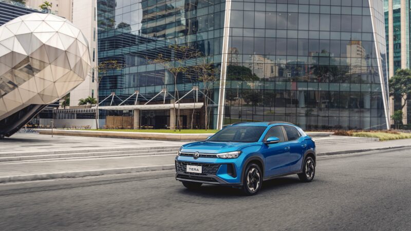 Volkswagen Tera é o SUV mais vendido do Brasil pelo 2º mês consecutivo; veja lista