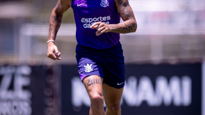 Yuri Alberto participa de treino regenerativo no Corinthians e aguarda resultado de exames