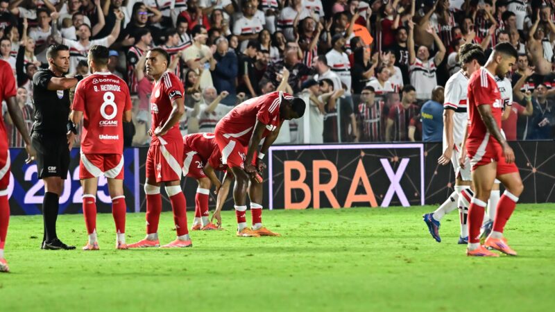 Nem o “escudo” Abel Braga produz efeito, e o Inter marcha convicto para a Série B