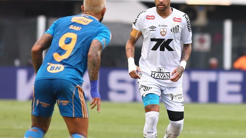 Ainda sem renovar com o Santos, Neymar defende a contratação de Gabigol