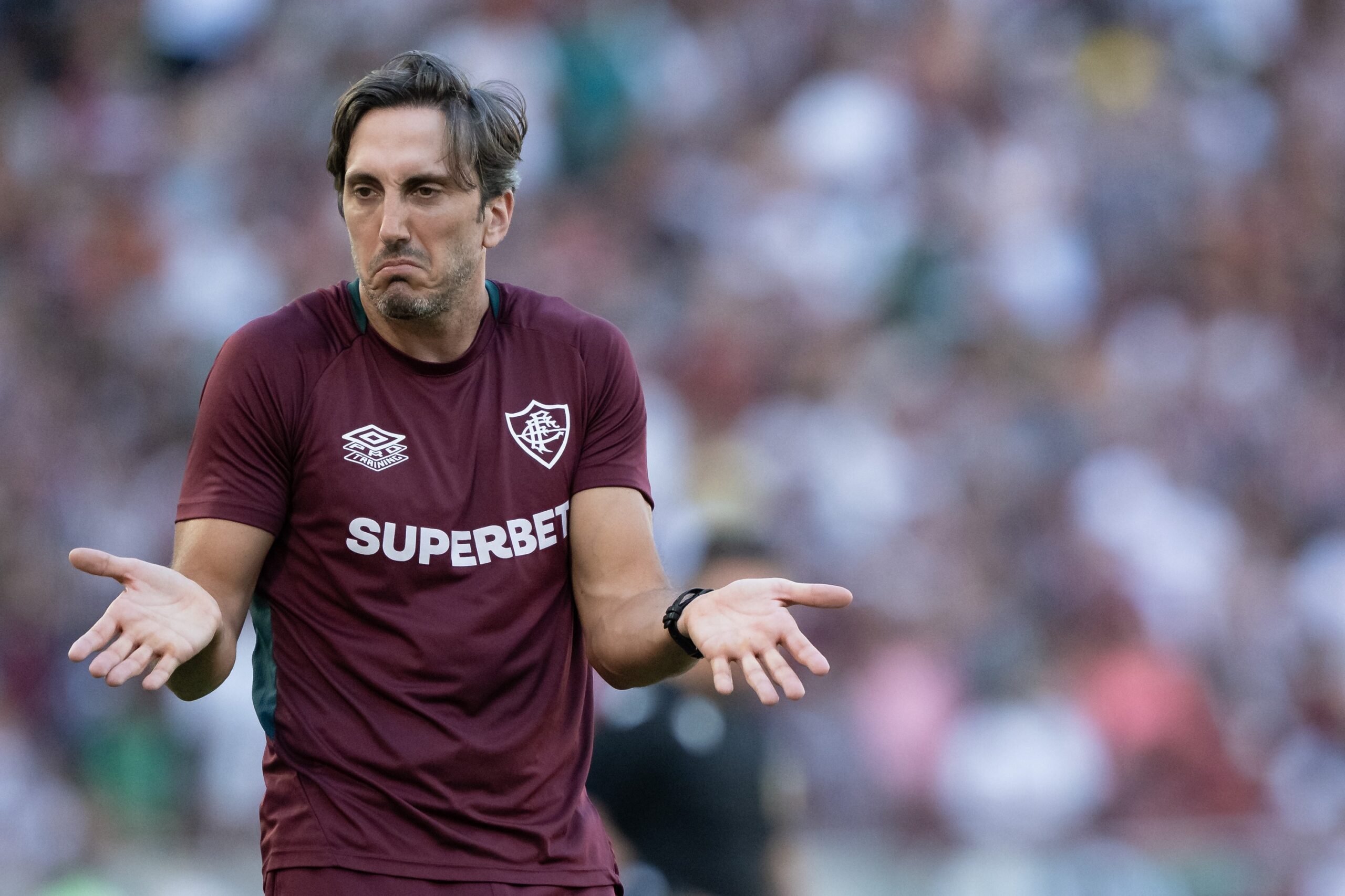 Zubeldía celebra conquista de vaga direta do Fluminense na Libertadores e projeta Copa do Brasil: “Passo a passo”