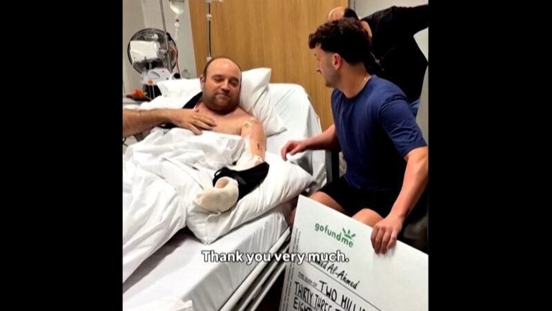 Herói de atentado na Austrália recebe R$ 9 milhões arrecadados em vaquinha; VÍDEO