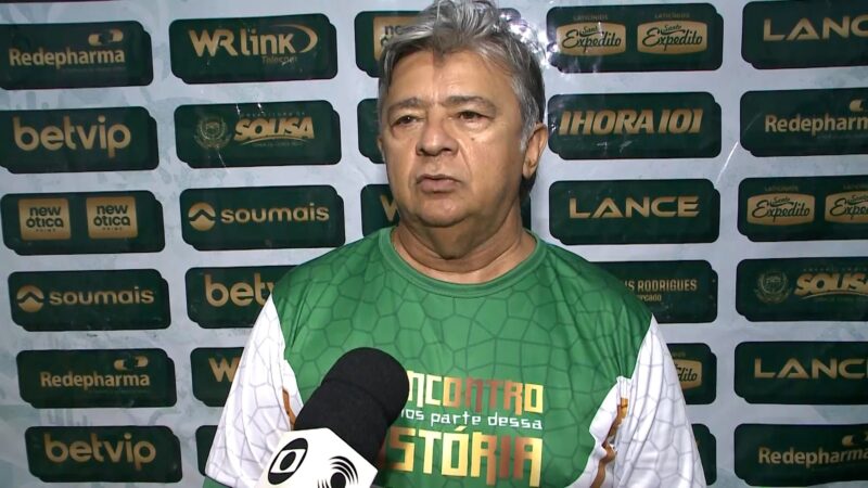 Prestes a iniciar a pré-temporada do Sousa, Aldeone provoca: “Continuamos o patinho feio”