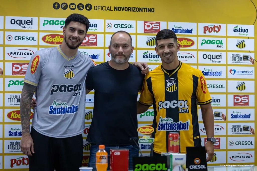 Novorizontino apresenta dupla de defensores para 2026