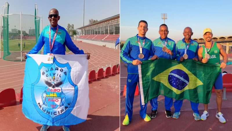 Atleta da Guarda Civil de Cabo Frio encerra 2025 com 20 medalhas e projeta Mundial Master