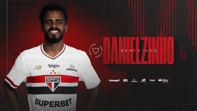 Danielzinho no São Paulo: reforço foi Top 10 em chances criadas no Brasileirão; veja números