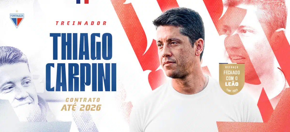 Thiago Carpini é o novo treinador do Fortaleza