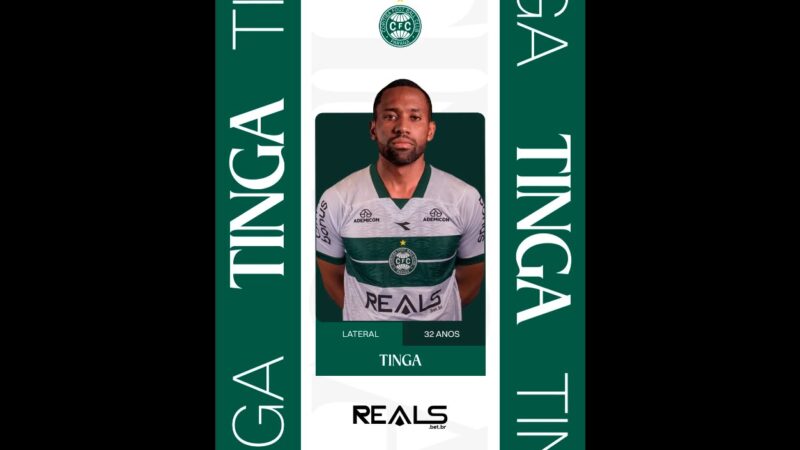 Coritiba anuncia a contratação do lateral-direito Tinga, ex-Fortaleza