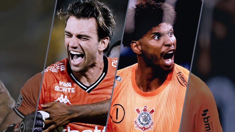 Léo Jardim x Hugo Souza: final entre Vasco e Corinthians opõe goleiros pegadores de pênaltis