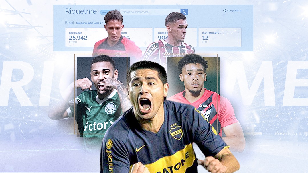 Geração Riquelme: craque argentino inspira nomes de jogadores pelo Brasil todo