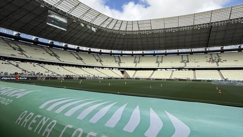 Ceará x Palmeiras: veja parcial de torcedores para jogo deste domingo