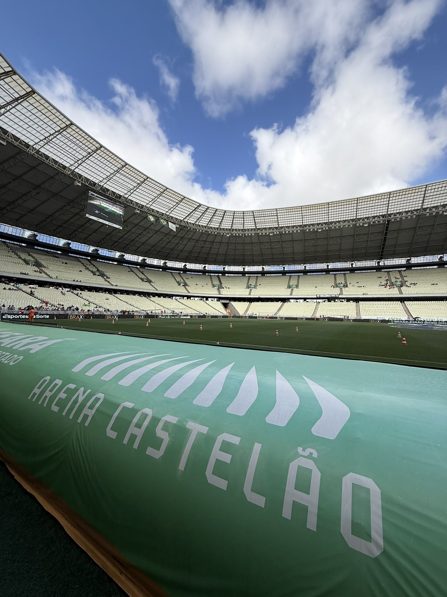 Ceará x Palmeiras: veja parcial de torcedores para jogo deste domingo