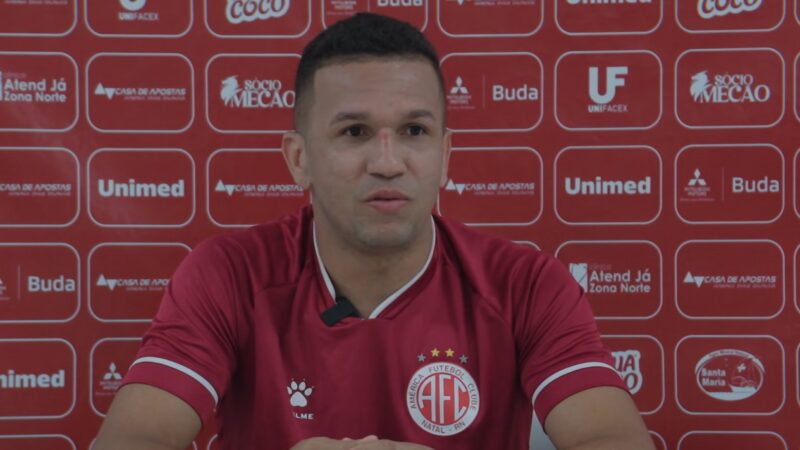 Charles destaca adaptação e projeta evolução no América-RN para 2026