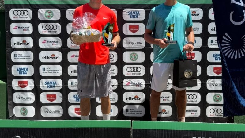 Confira os campeões da última etapa do Circuito Catarinense de Tênis
