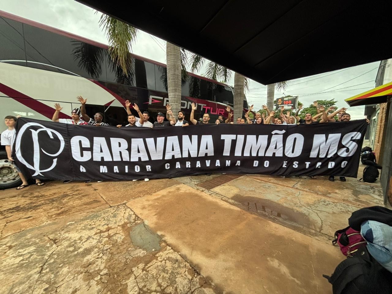 Corintianos de MS fazem caravana para final da Copa do Brasil