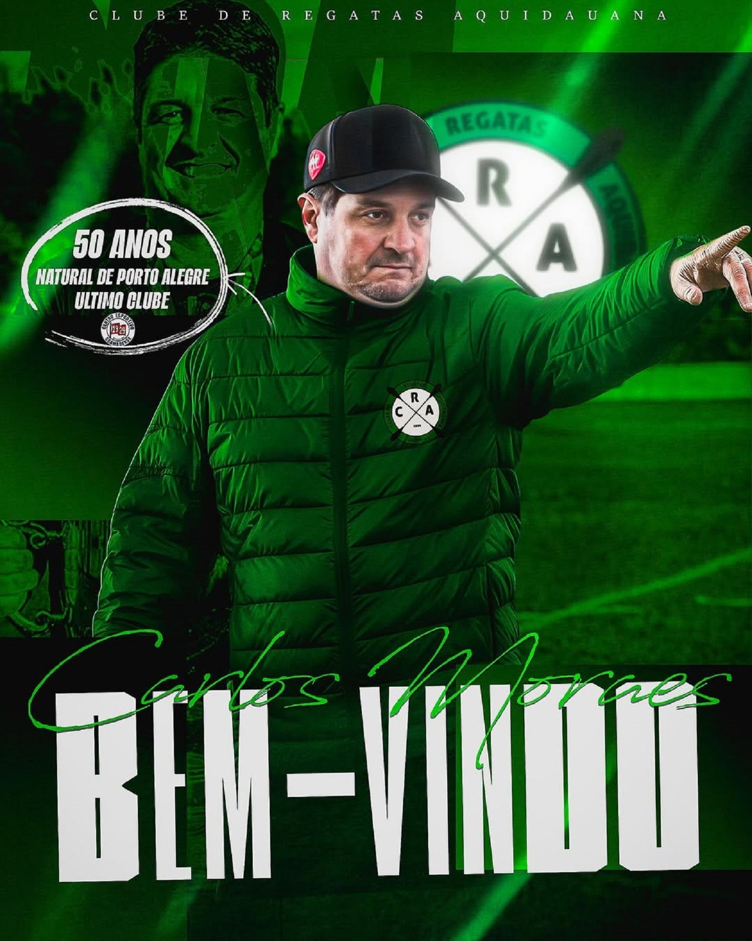 CRA anuncia técnico gaúcho para temporada de 2026; saiba quem é