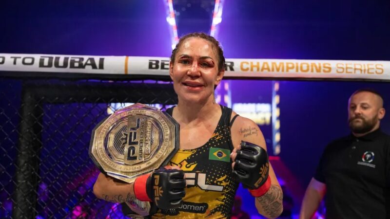 Cyborg planeja penúltima luta na PFL e deseja despedida da carreira no Brasil
