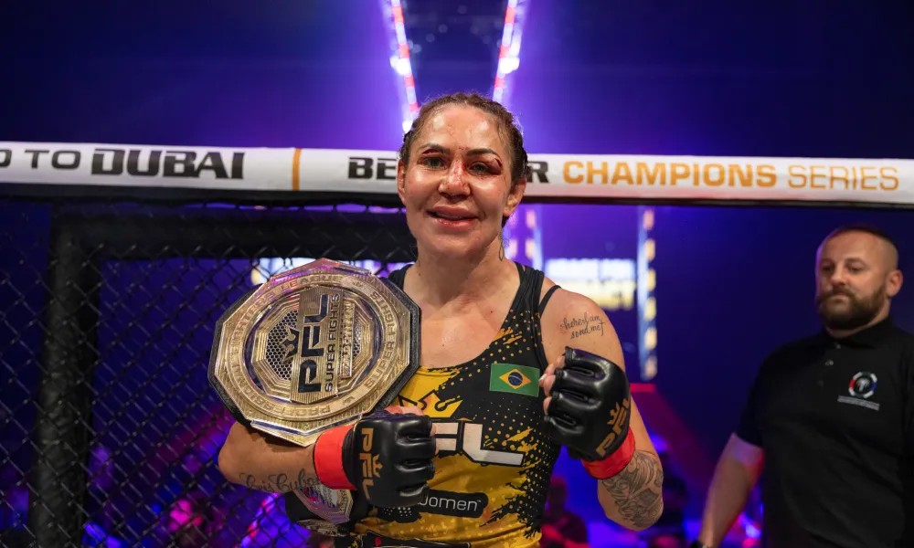 Cyborg planeja penúltima luta na PFL e deseja despedida da carreira no Brasil
