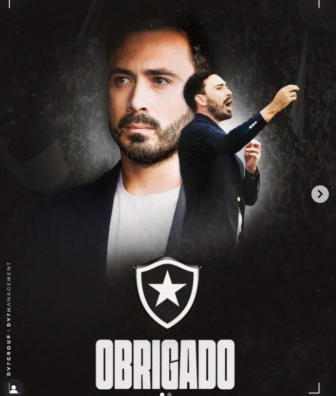 Davide Ancelotti se despede do Botafogo e evita detalhes de decisão: “Nem sempre cabem explicações públicas”