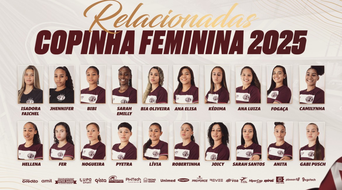 Ferroviária divulga relacionadas para Copinha Feminina; veja lista