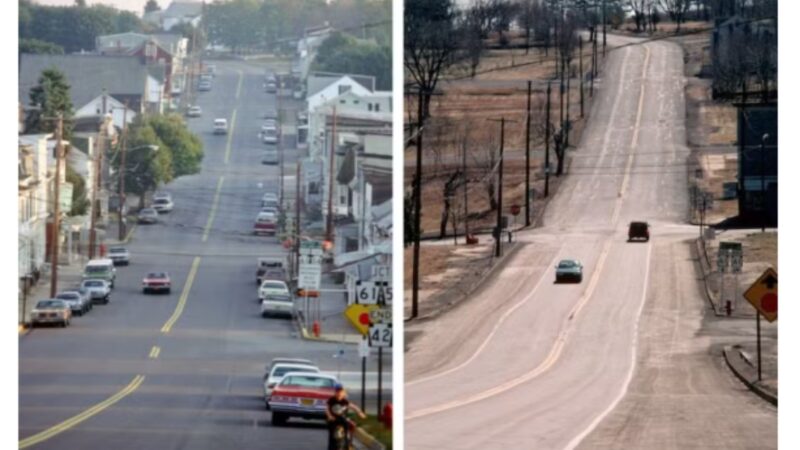 Bombou no g1: Cidade-fantasma que inspirou filme de terror pega fogo há 60 anos — e seguirá queimando
