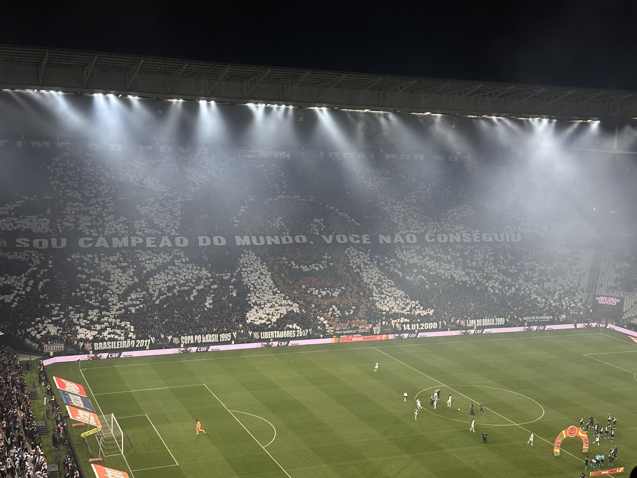 Corinthians provoca Vasco na final da Copa do Brasil: “Sou campeão do mundo, você não conseguiu”