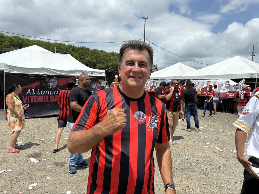 Fábio Mota é reeleito presidente do Vitória com 85,95% dos votos