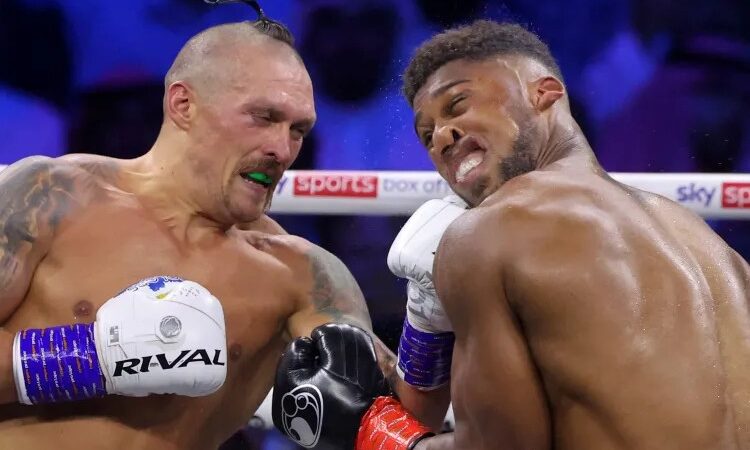 Oleksandr Usyk diz que Jake Paul não tem chances contra Anthony Joshua