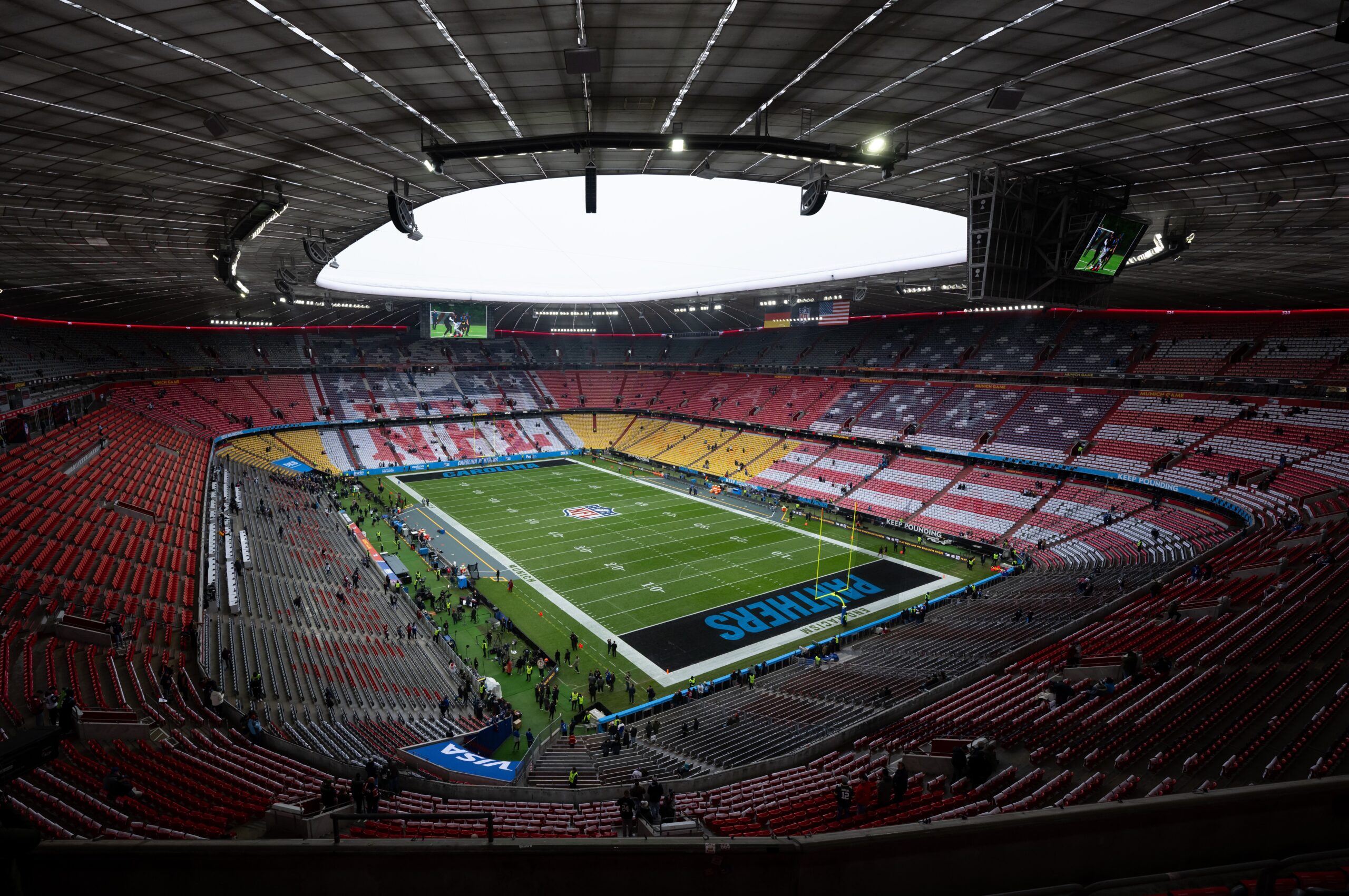 NFL anuncia jogos no estádio do Bayern de Munique em 2026 e 2028