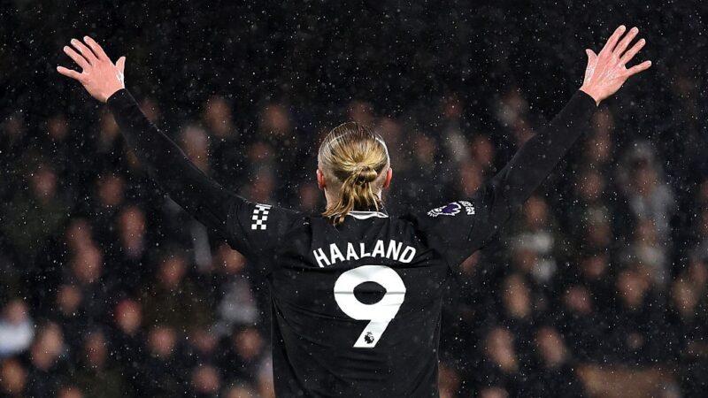 Haaland é o mais rápido da história a alcançar 100 gols na Premier League; veja números