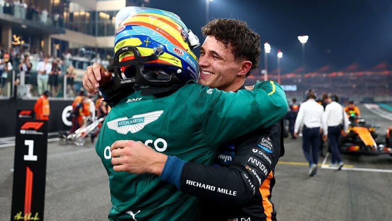 Pilotos da F1 parabenizam Norris por título mundial inédito em 2025