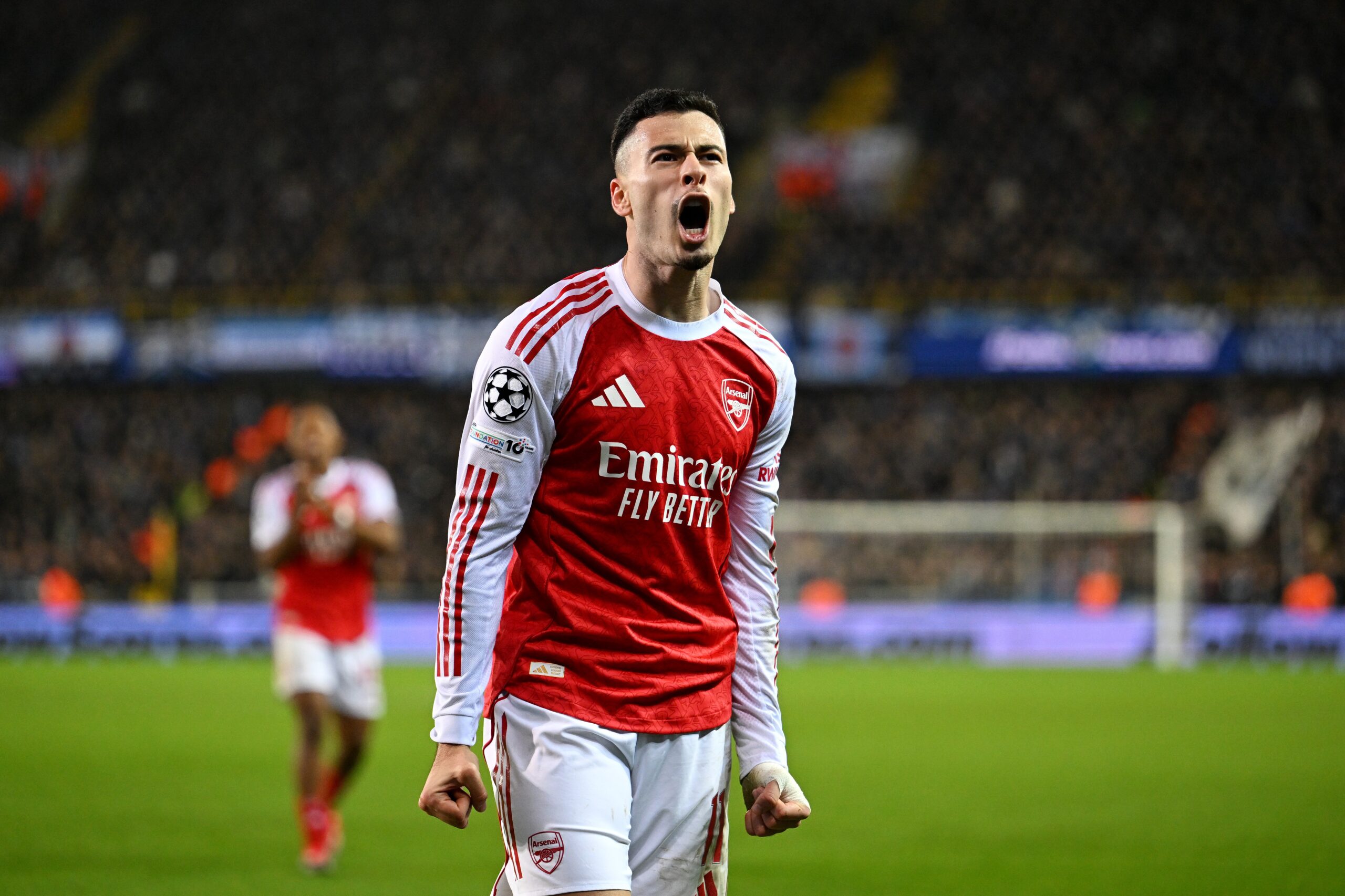 Com um gol por jogo, Martinelli festeja 100% do Arsenal e cita jogada: “Lance característico”