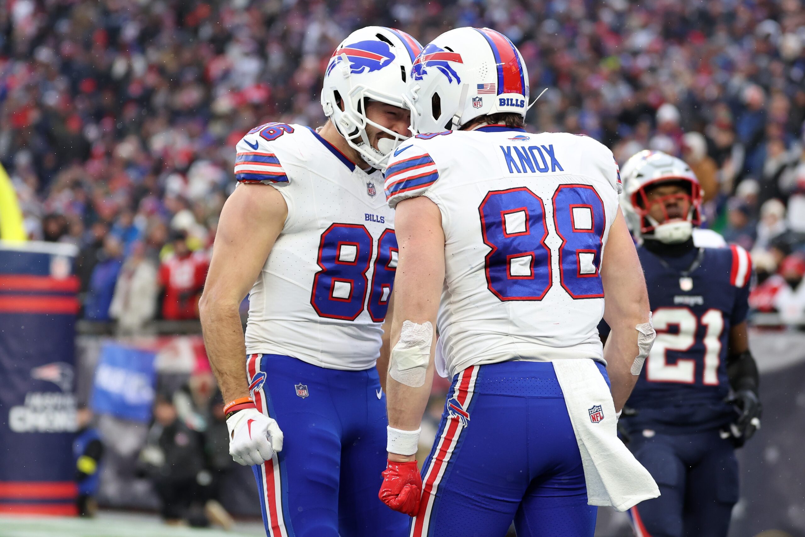 Bills viram desvantagem de 21 pontos e impedem título dos Patriots