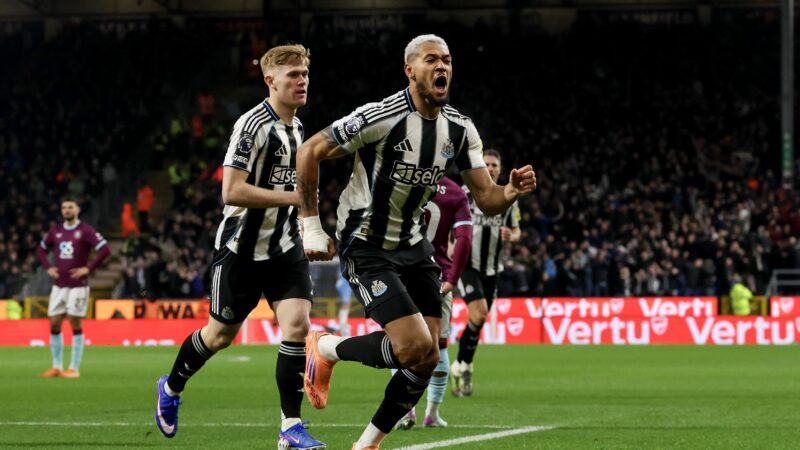 Joelinton chega a 200 jogos na Premier League com golaço: “Noite marcada na memória”