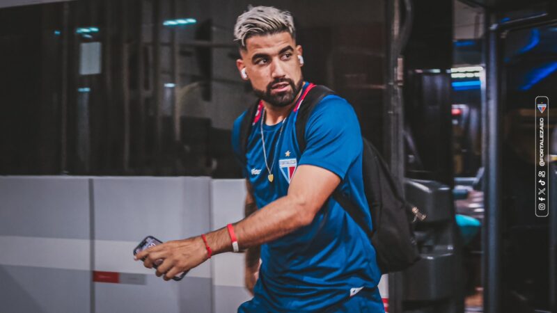 Brítez, do Fortaleza, foi submetido à cirurgia para drenar líquido do pulmão