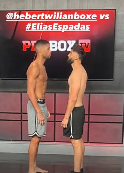 Hebert Conceição e mexicano passam pela balança e confirmam duelo nesta quinta