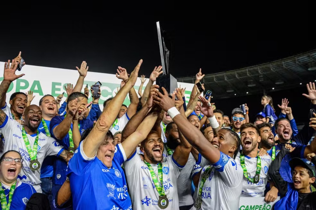 Retrospectiva 2025: Vitória-ES vira maior campeão da Copa ES e volta à Série D