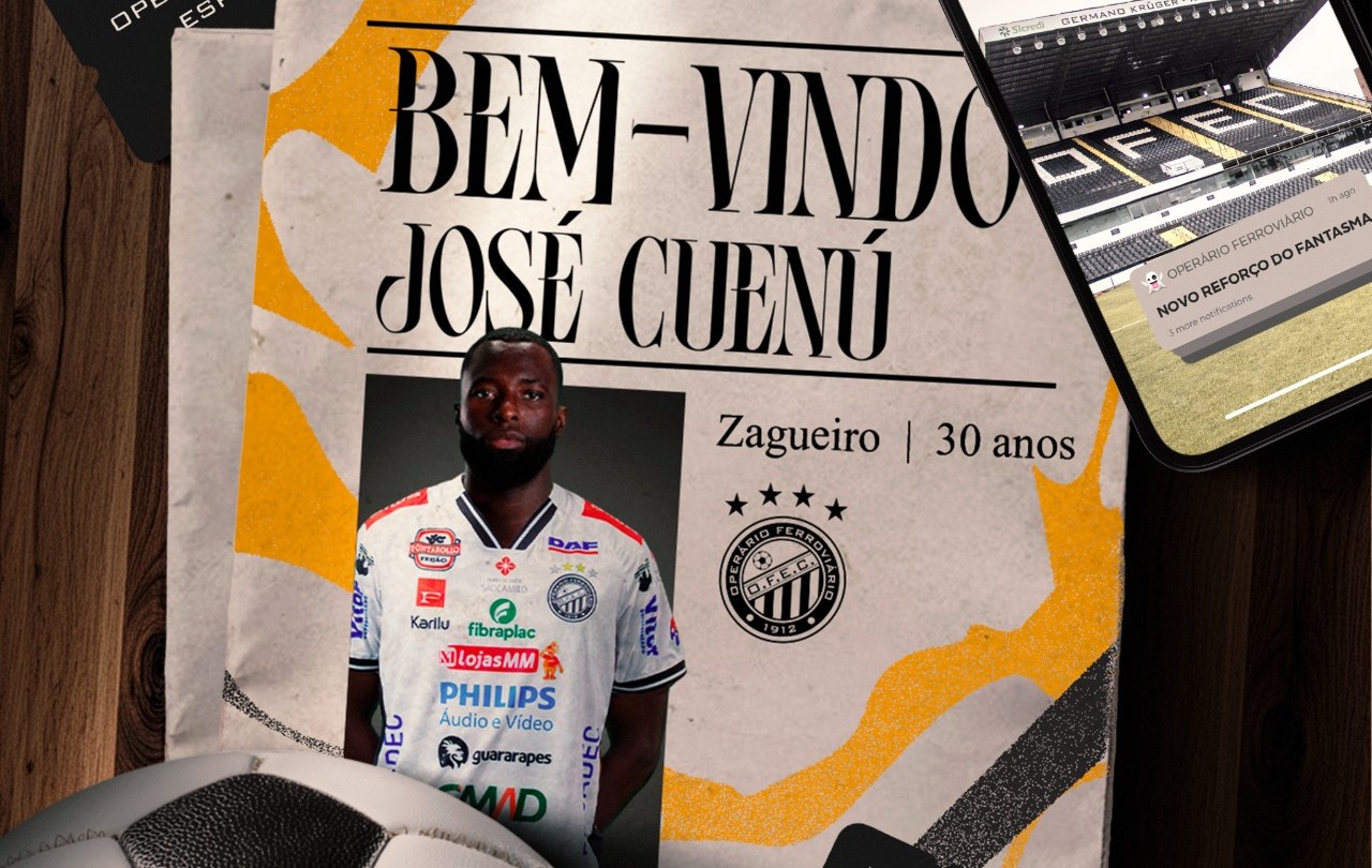 Operário-PR anuncia a contratação do zagueiro colombiano José Cuenú, ex-Junior Barranquilla