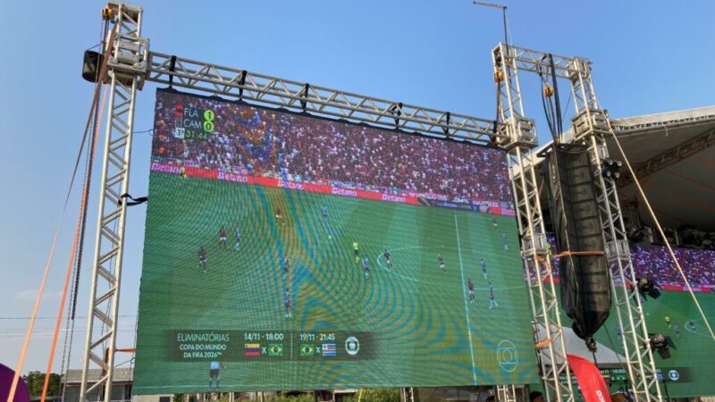 Final da Copa do Brasil terá transmissão ao vivo com telão em praça de Macapá