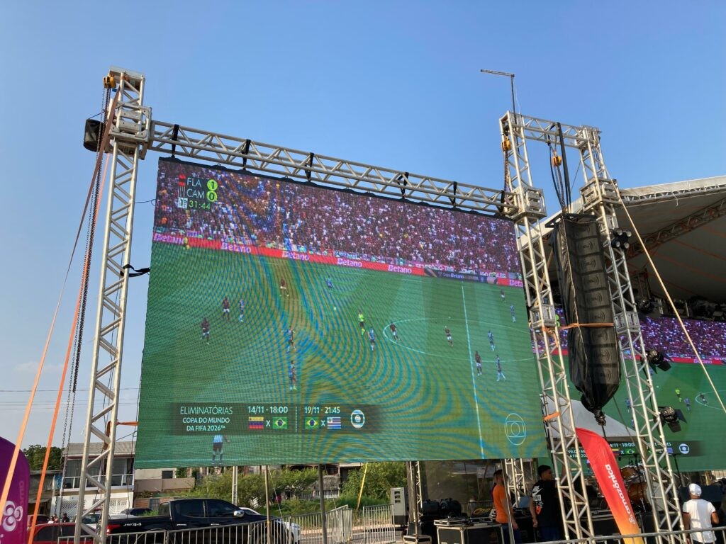 Final da Copa do Brasil terá transmissão ao vivo com telão em praça de Macapá