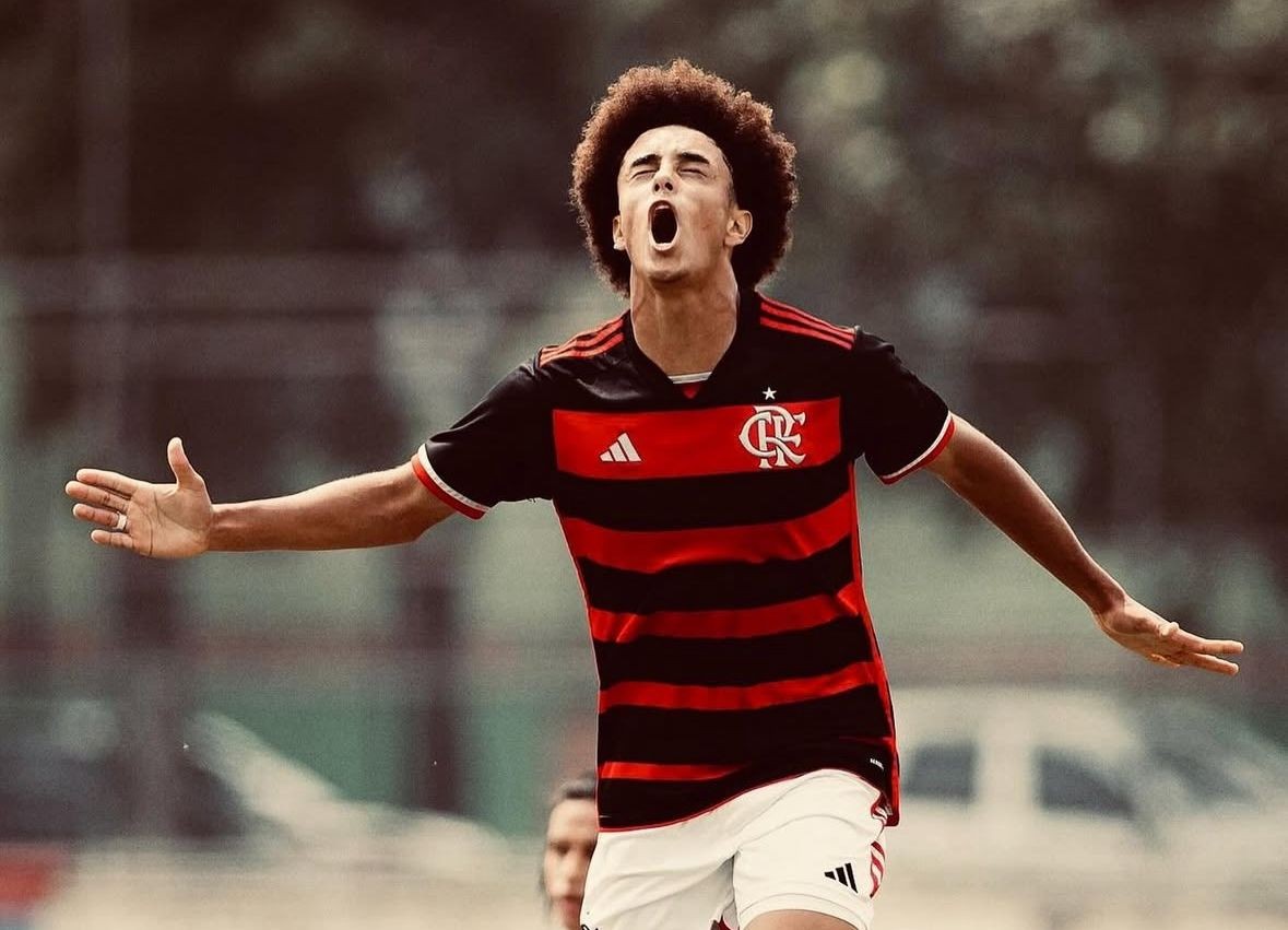 Joia 2026: cobiçado na Europa, Ryan Roberto foi o artilheiro da base do Flamengo em 2025