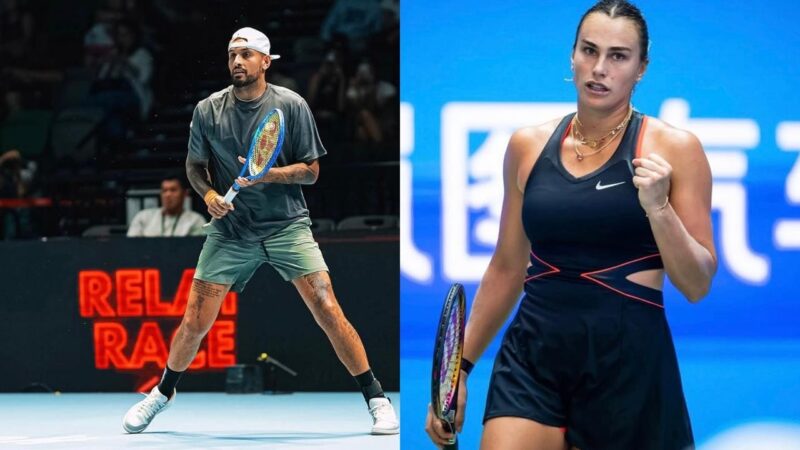 Batalha dos sexos: siga Sabalenka x Kyrgios