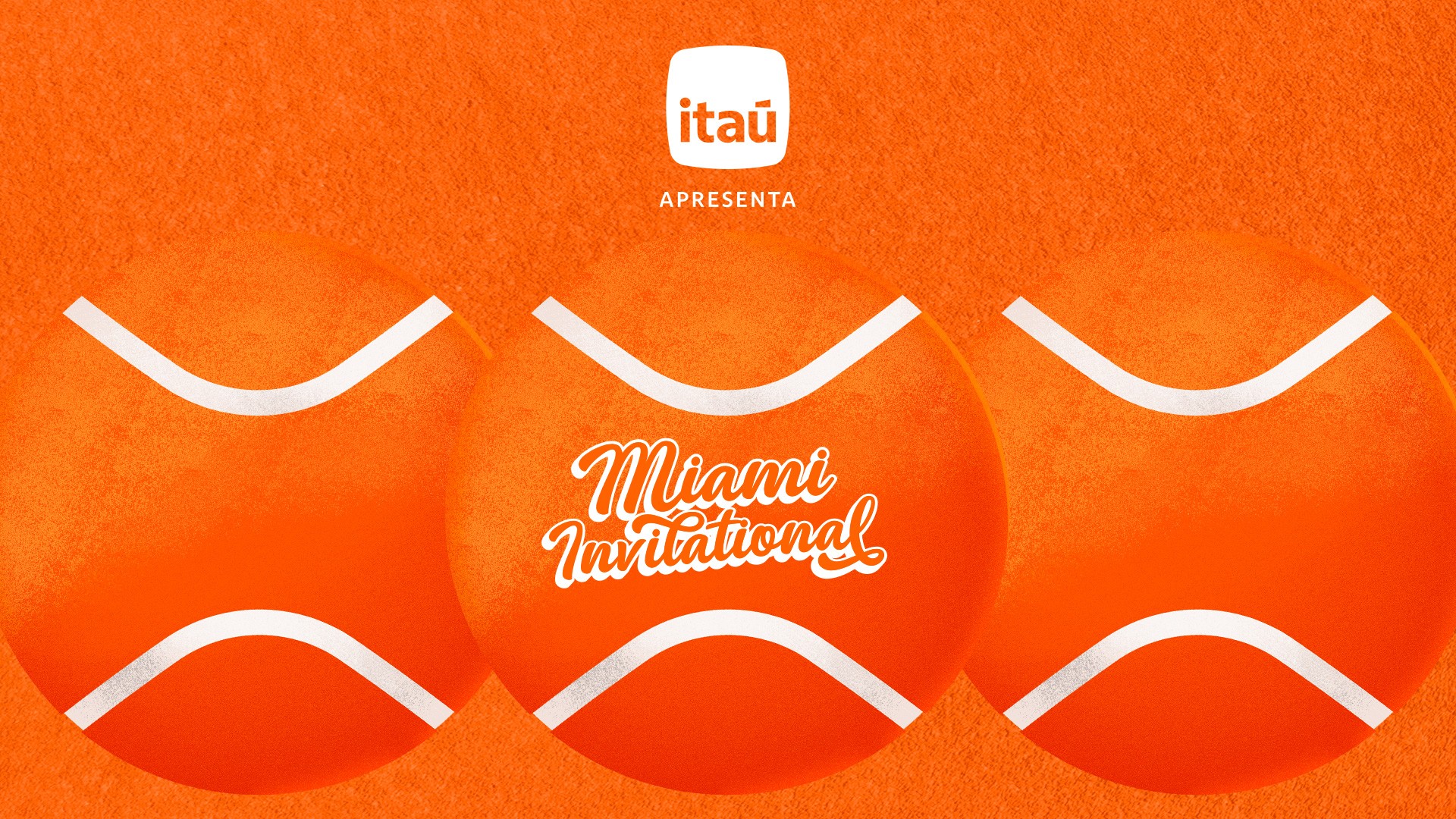 Estádio de beisebol se transforma em quadra de tênis para receber evento apresentado pelo Itaú