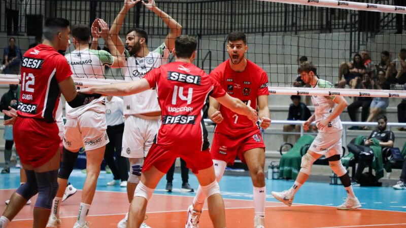 Crise pós-Darlan e Bergmann: Sesi-Bauru perdeu cinco dos últimos seis jogos na Superliga Masculina