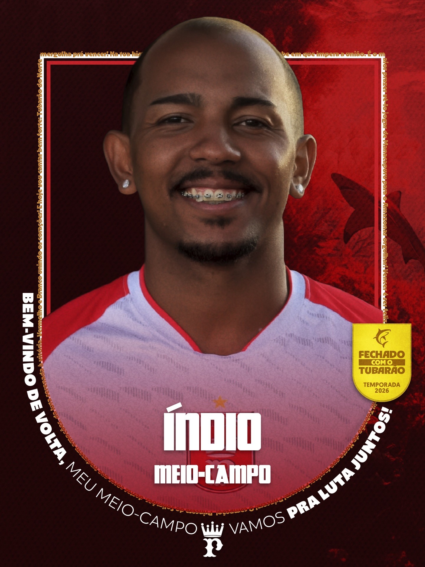 Princesa do Solimões anuncia renovação e três reforços para o meio-campo